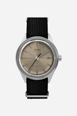 Timex Marlin® Jet Automatic 38mm Fabric Strap Watch