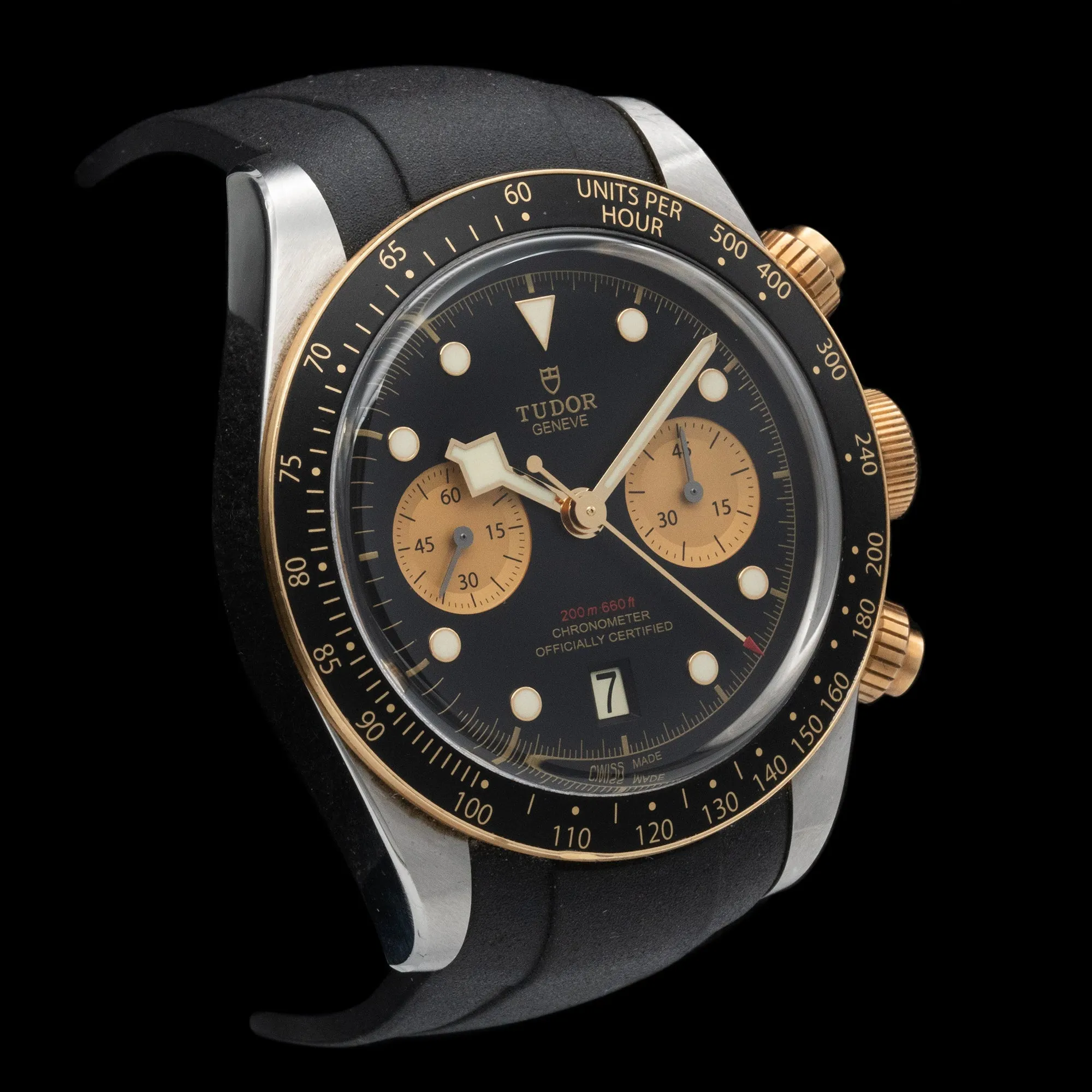 Tudor - 2021 Black Bay Chronograph Steel & Gold