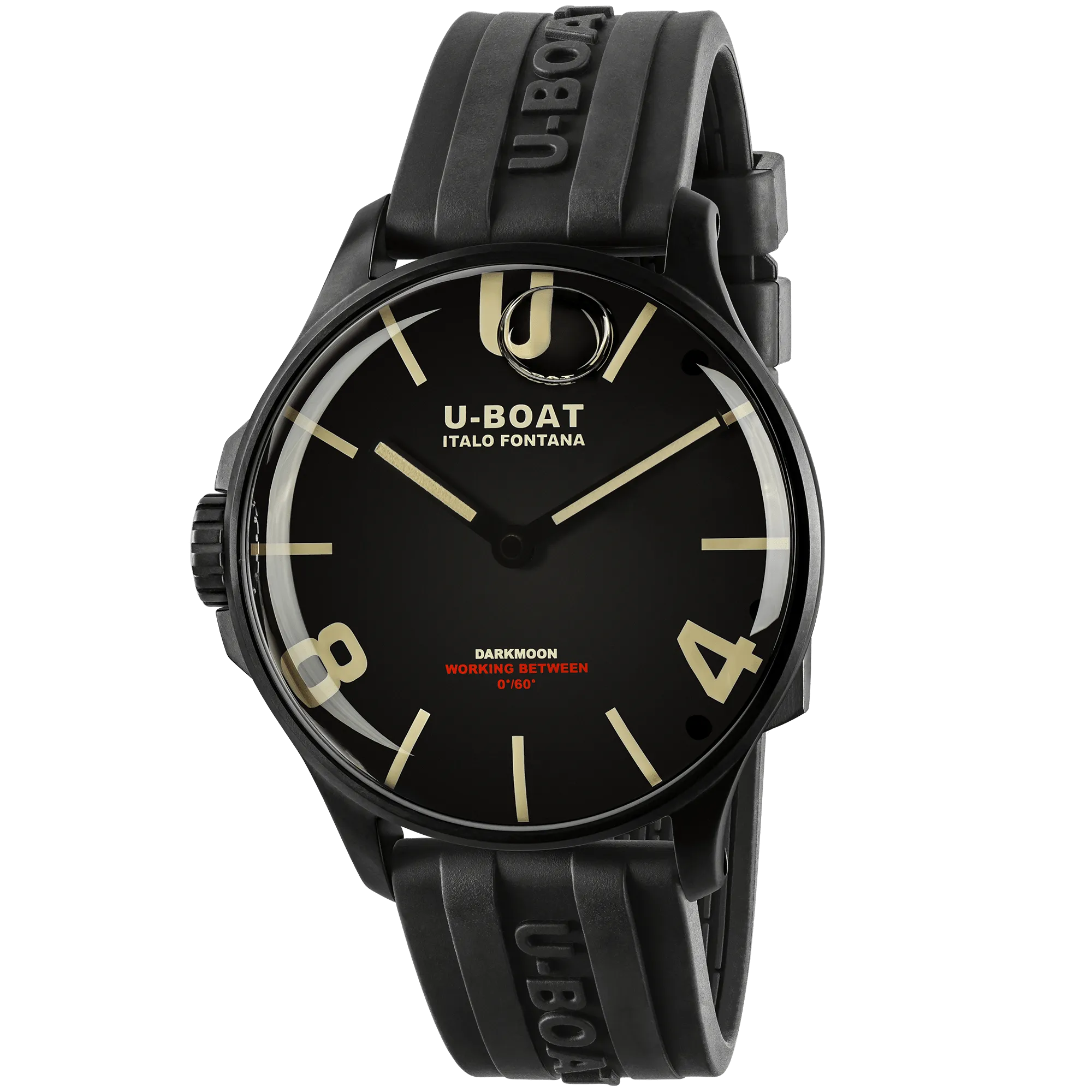 U-Boat Men's Watch Darkmoon Black 8464/D