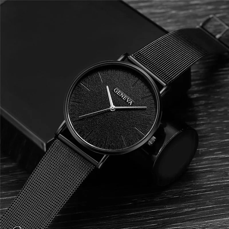 Ultra Thin Newretro.Net Stainless Steel Watch