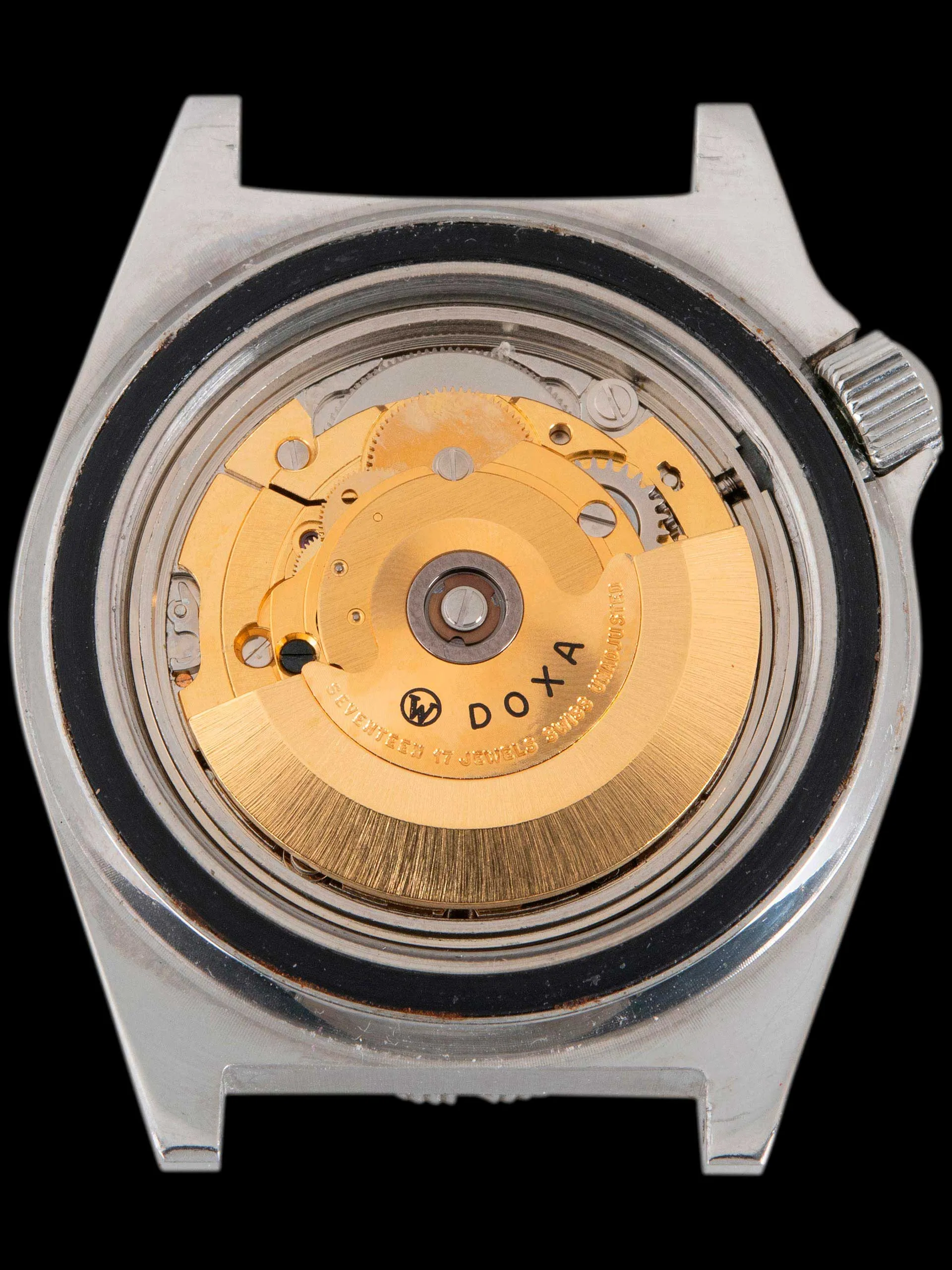 *Unpolished* 1980s DOXA Sub 600T Divingstar (Ref. 4653) Orange Dial "Aubrey Era"