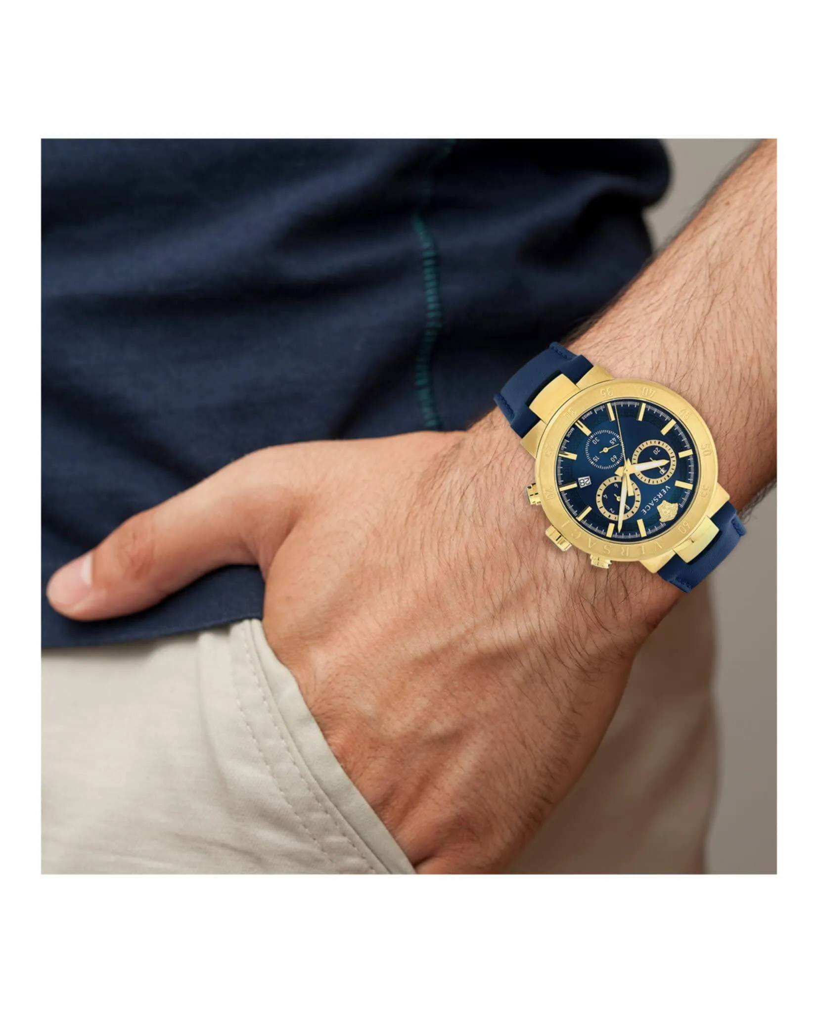 Versace Blue Urban Mystique Watch