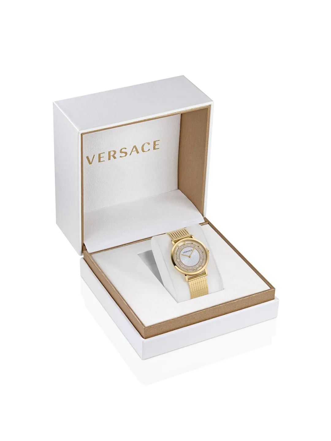 Versace Silver Dial Women Watch - Ve3M00522