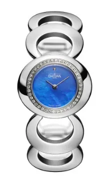 Vintage 60s Quartz Blue Ladies Watch 16857040