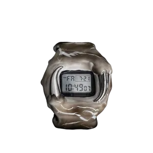 White Spiked Watch