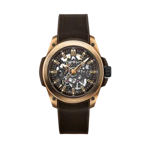 Wild ONE Skeleton 42mm Gold - Black Norteq Buckle