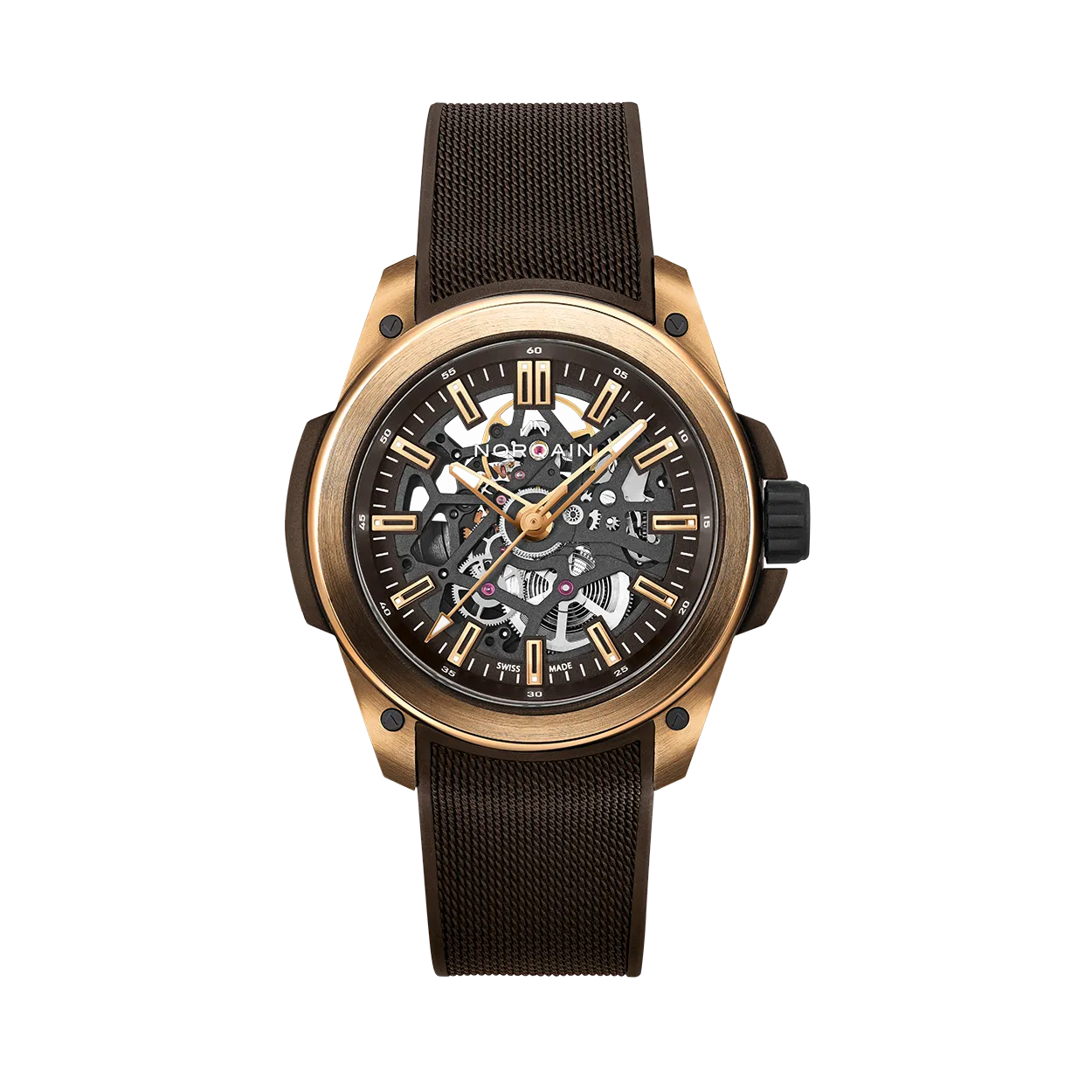 Wild ONE Skeleton 42mm Gold - Black Norteq Buckle