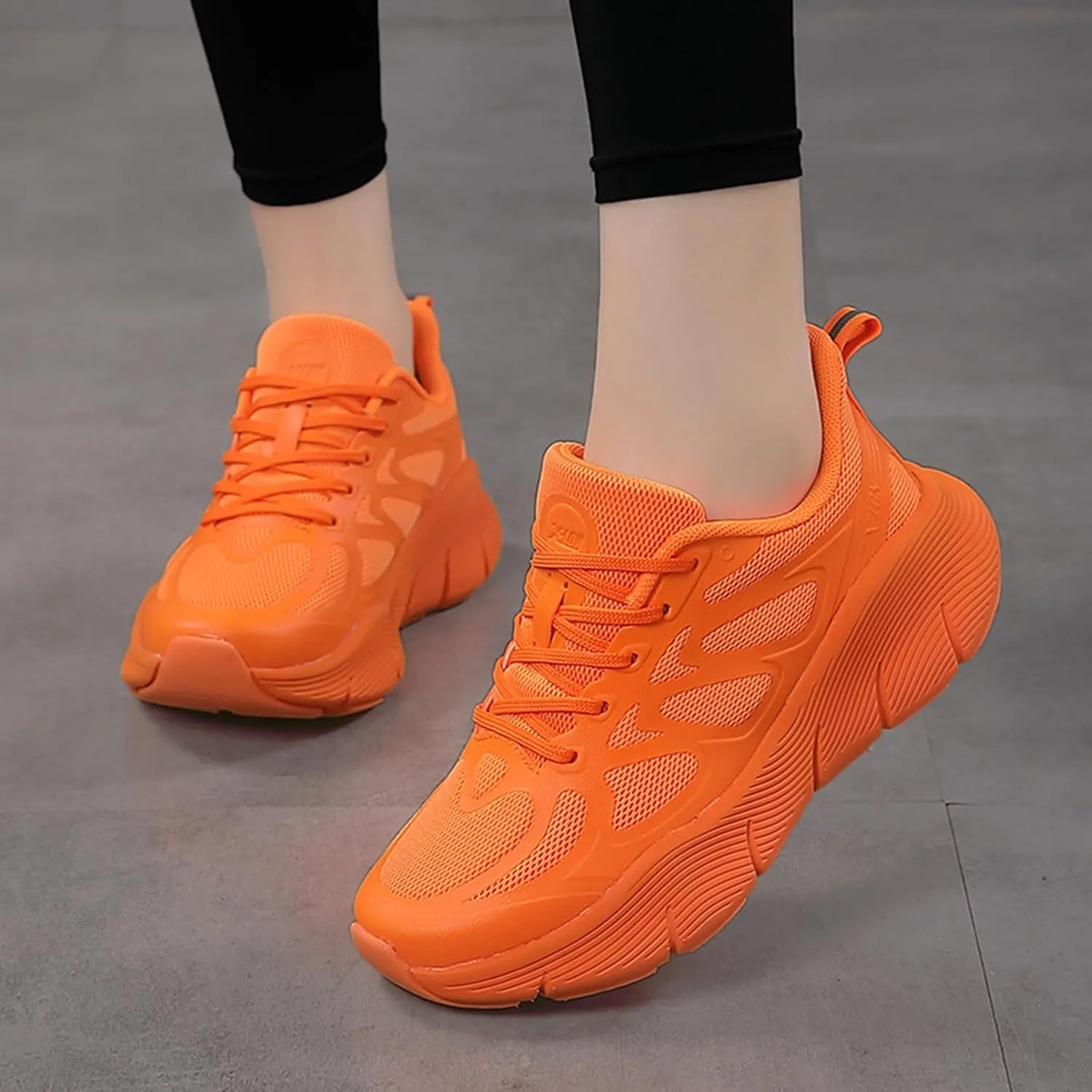 Women's Dance Shoes Mesh Lace up Modern Jazz Shoes Athletic Walking Dance Sneakers