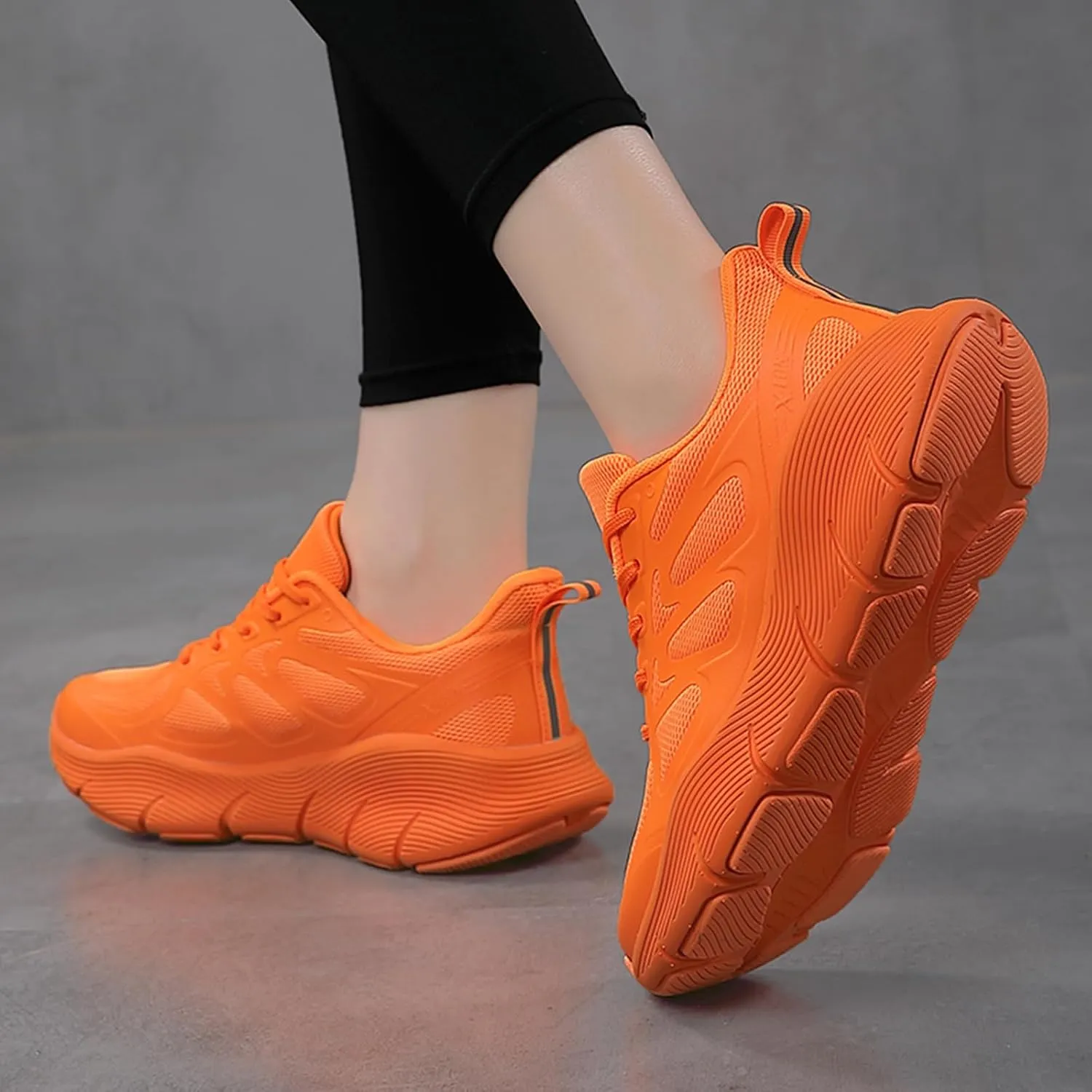 Women's Dance Shoes Mesh Lace up Modern Jazz Shoes Athletic Walking Dance Sneakers