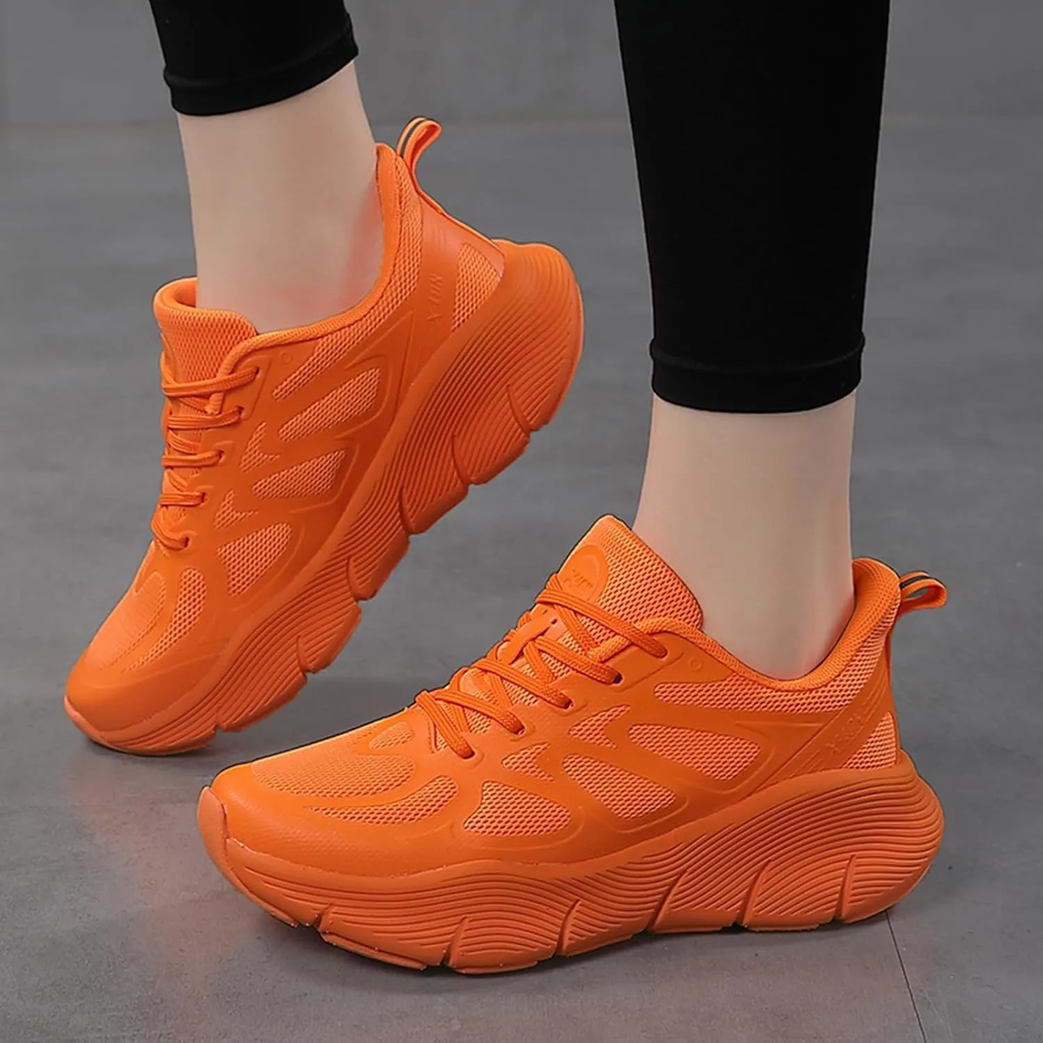 Women's Dance Shoes Mesh Lace up Modern Jazz Shoes Athletic Walking Dance Sneakers