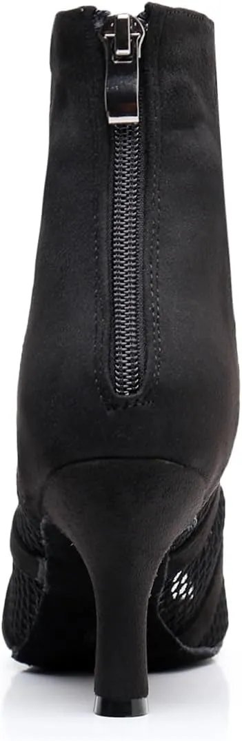 Women's Fashion Open Toe Ballroom Dance Boots Modern Party Wedding Performance Dance Shoes