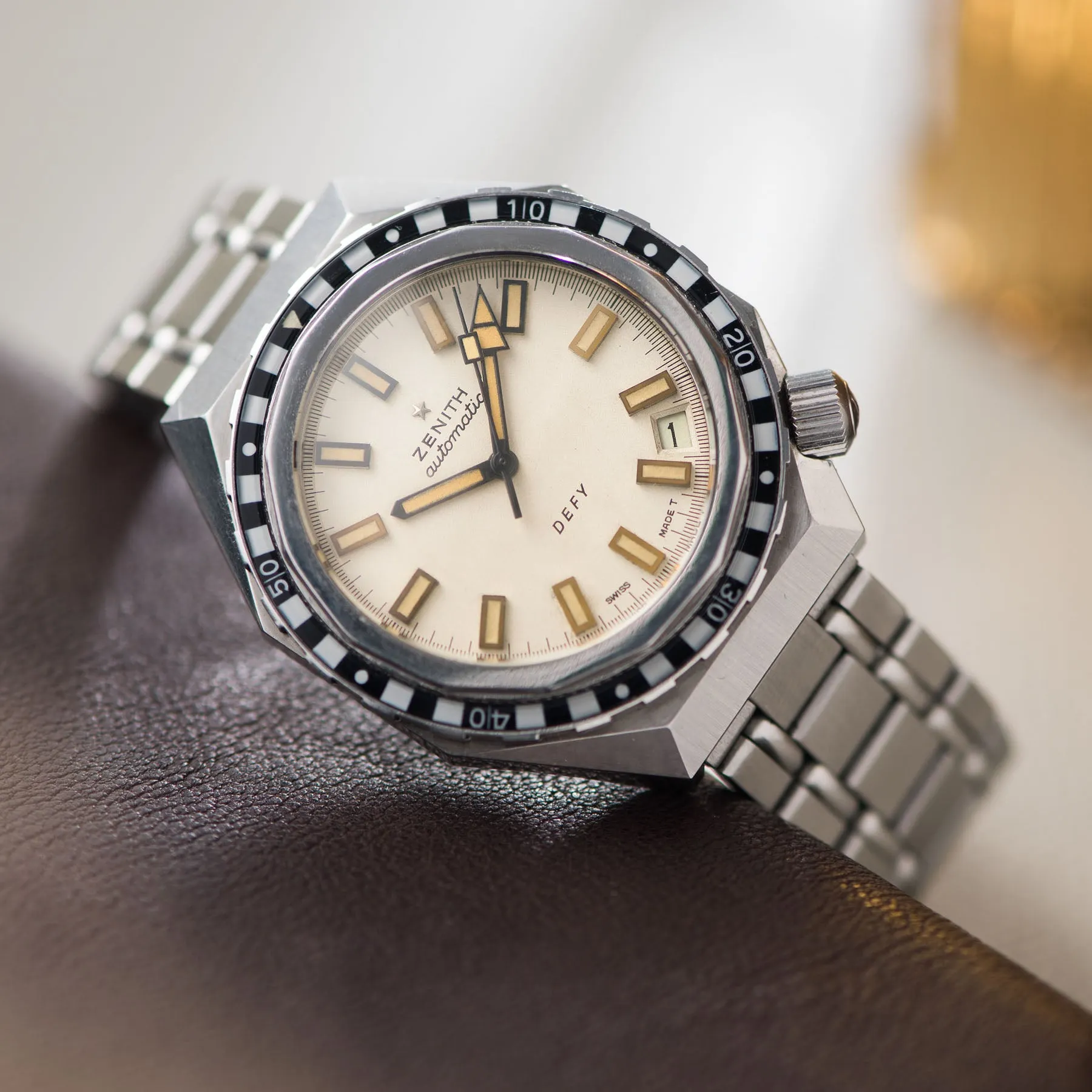 Zenith Defy Divers Watch on Gay Frères Bracelet