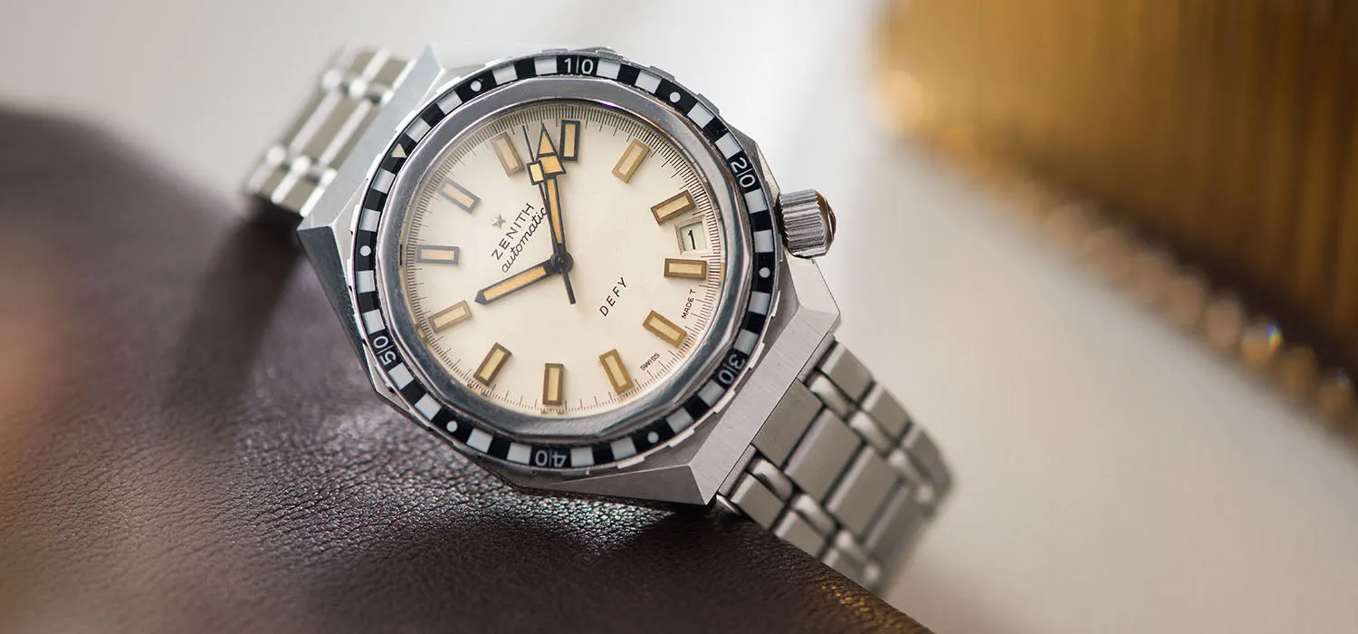 Zenith Defy Divers Watch on Gay Frères Bracelet